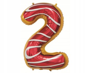 Balon foliowy Cyfra 2 , 78 cm