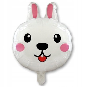 Balon foliowy królik,  46 cm.