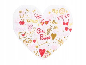 Serwetki w kształcie Serca 20 szt.