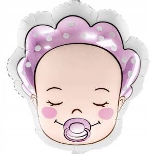 Balon foliowy Bobas Dziewczynka