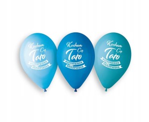 Balony Kocham Cię Tato  5x