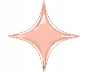 Balon foliowy Starpoint różowe złoto 50 cm    50cm