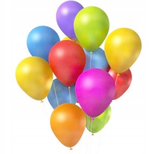 Balony kolorowe pastelowe duże 50x