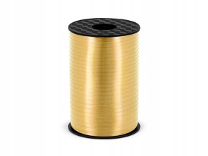 Wstążka plastikowa do balonów złota