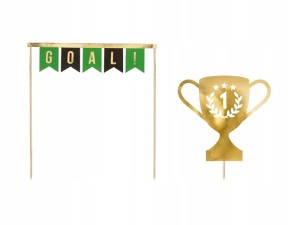 Topper na tort , Piłka Nożna, 2 szt.