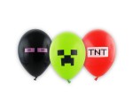 Balony kolorowe Minecraft Piksele