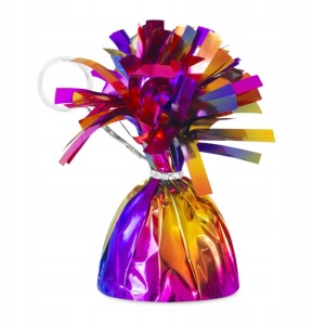 Obciążnik  do balonów ombre kolorowy 12cm