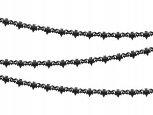 Girlanda bibułowa Nietoperze Halloween 4m