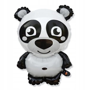 Balon foliowy Miś panda, 62 cm.
