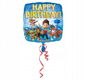 Balon foliowy Psi Paw Patrol Urodziny 45cm
