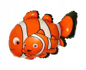 Balon foliowy Rybka Nemo, 35 cm.