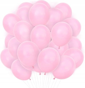 Balony j. różowe duże pastelowe  pink rose 50x