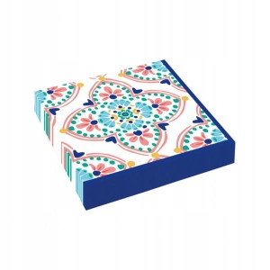 Serwetki papierowe urodzinowe Boho Vibes Kwiaty