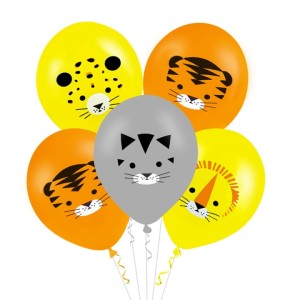 Balony zwierzęta, 30 cm, 5 szt.