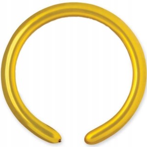 Balony do modelowania rurki włoskie złote 100szt