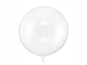 Balon foliowy Kula transparentny przezroczysty 40 cm