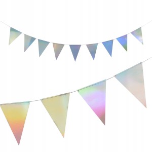 Girlanda flagi opalizująca