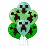 Balony gamingowe Minecraft Creeper