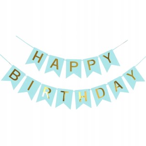 Banner urodzinowy happy birthday
