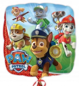 Balon foliowy 18" SQR - "Paw Patrol" (pakowany)