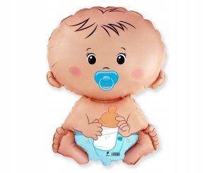 Balon foliowy chłopiec baby shower