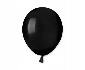 Balony A50 pastel 5 cali czarne 100 szt.