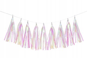 Girlanda opalizująca frędzle