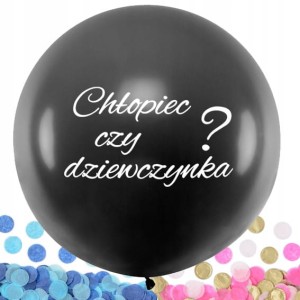 Balon "Chłopiec czy Dziewczynka?" 45 cm 1 szt.