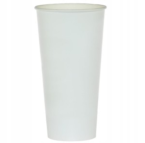 Kufle papierowe białe do piwai 500ml