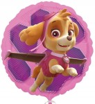 Balon foliowy Psi Patrol Paw Skye i Everest 45 cm