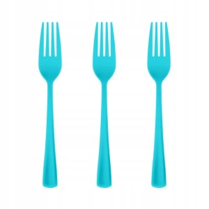 Widelce jednorazowe plastikowe 10szt