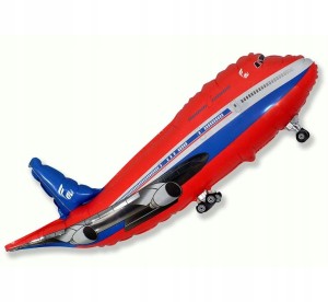 Balon foliowy samolot pasażerski