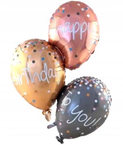 Balon foliowy baloniki Happy Birthday