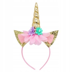 Opaska na głowę jednorożec.