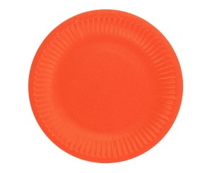 Talerzyki papierowe czerwone  6szt