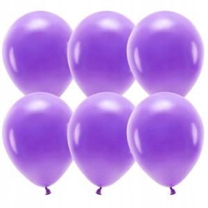 Balony fioletowe pastelowe 5 cali 40 szt