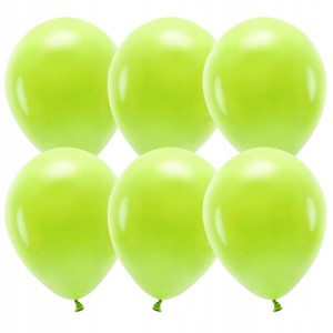 Balony j. zielone seledynowe  5 cali 40 szt