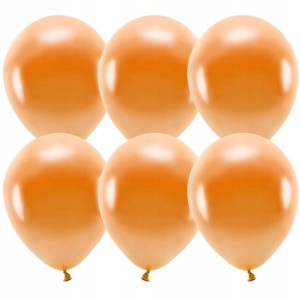 Balony metaliczne pomarańczowy peach 5 cali 40 cm