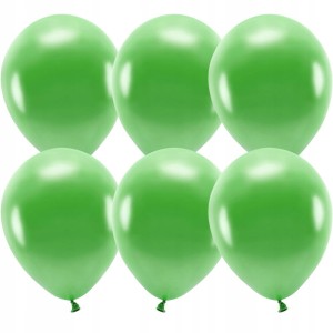 Balony zielone metaliczne  5 cali 40szt