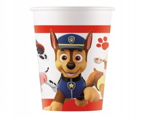 Kubeczki papierowe Psi Paw Patrol  200ml 8