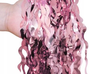 Kurtyna metaliczna spirale