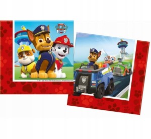 Serwetki papierowe Psi Paw patrol
