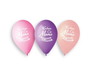 Balony Kocham Cię Mamo Dzień Matki Mamy