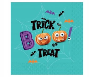 Serwetki papierowe Boo Dynie Halloween 20szt
