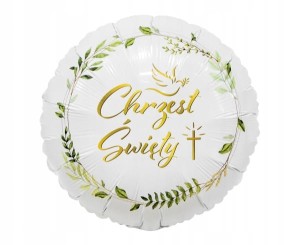 Balon foliowy Chrzest Święty
