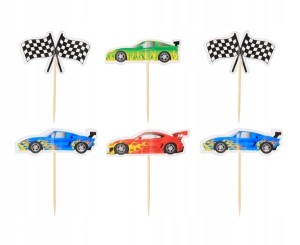 Pikery dekoracyjne autka Topper
