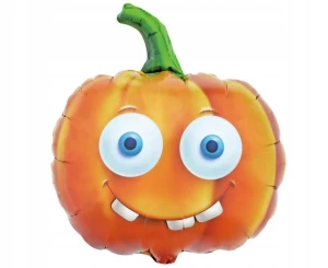 Balon foliowy pomarańczowa Dynia Halloween 44 cm