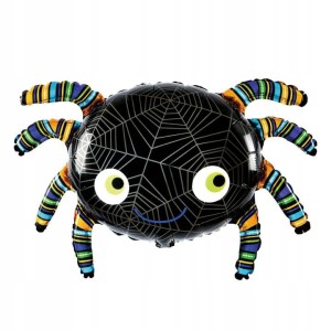 Balon foliowy pająk Halloween 89 cm