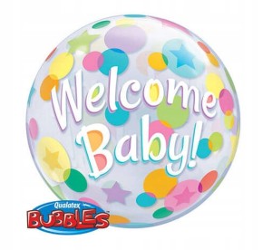 Balon foliowy WELCOME BABY