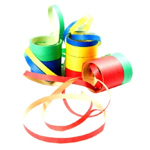 Serpentyny kolorowe mix PARTY